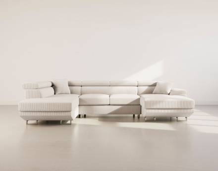 Canapé panoramique d'angle...