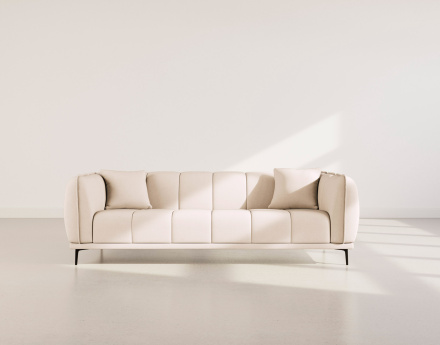 Canapé droit 3 places en...