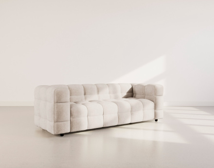 Canapé droit 3 places en...