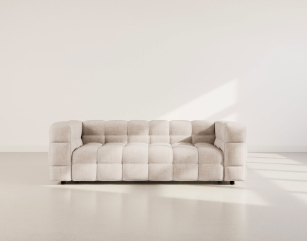 Canapé droit 3 places en...