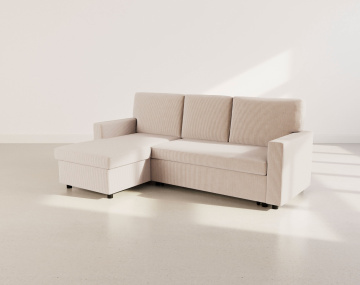 Canapé d'angle réversible 4 places convertible Meiya - Best Mobilier