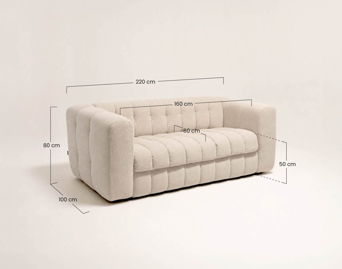 Canapé VIOLETTE 3 places convertible express couchage quotidien 140 cm matelas 14 cm velours gaufré | Best Mobilier