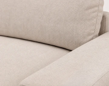 Canapé Tama d'angle droit 4 places convertible coffre tissu | Best Mobilier
