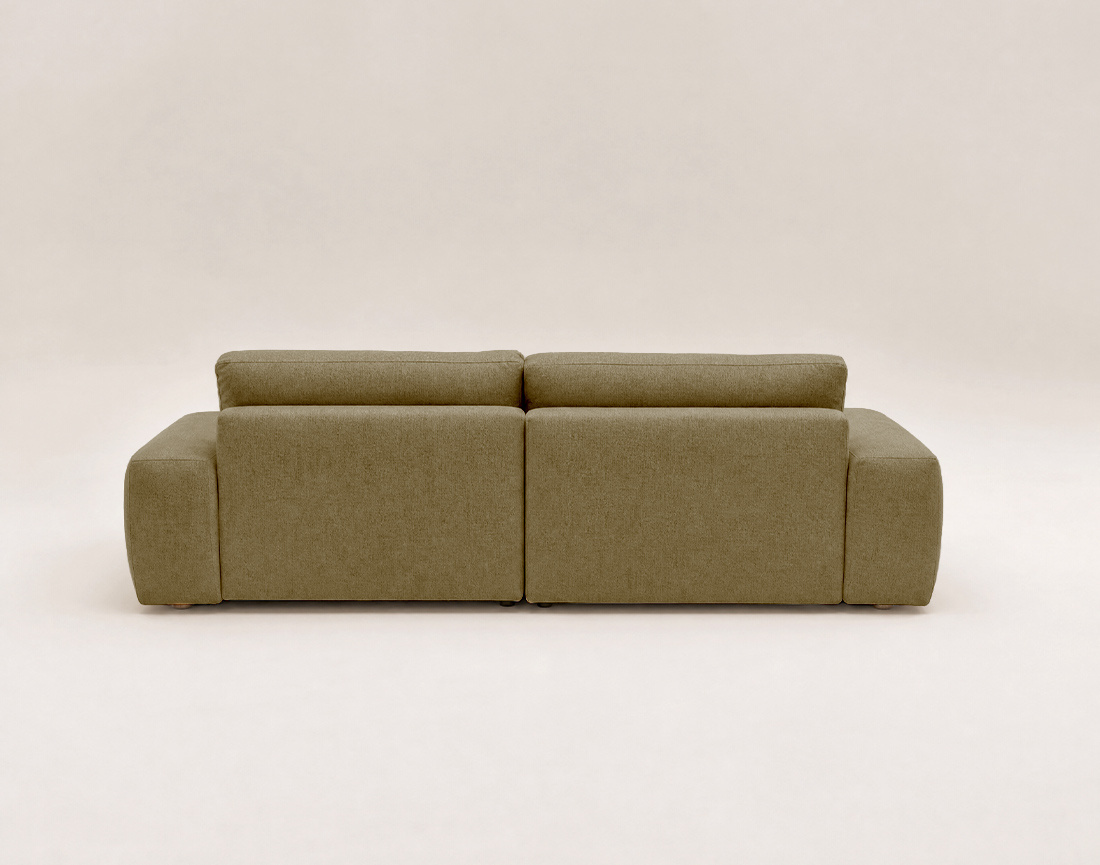 Canapé Tama d'angle droit 4 places convertible coffre tissu | Best Mobilier
