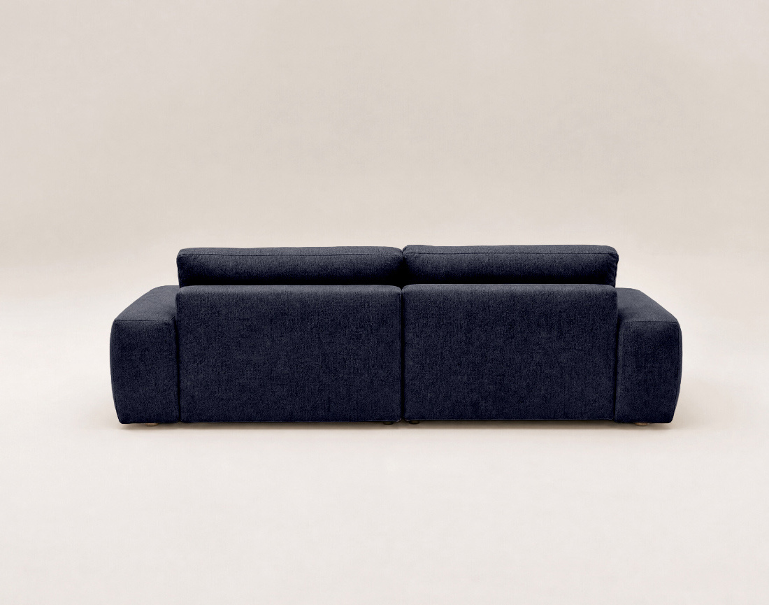 Canapé Tama d'angle gauche 4 places convertible coffre tissu | Best Mobilier