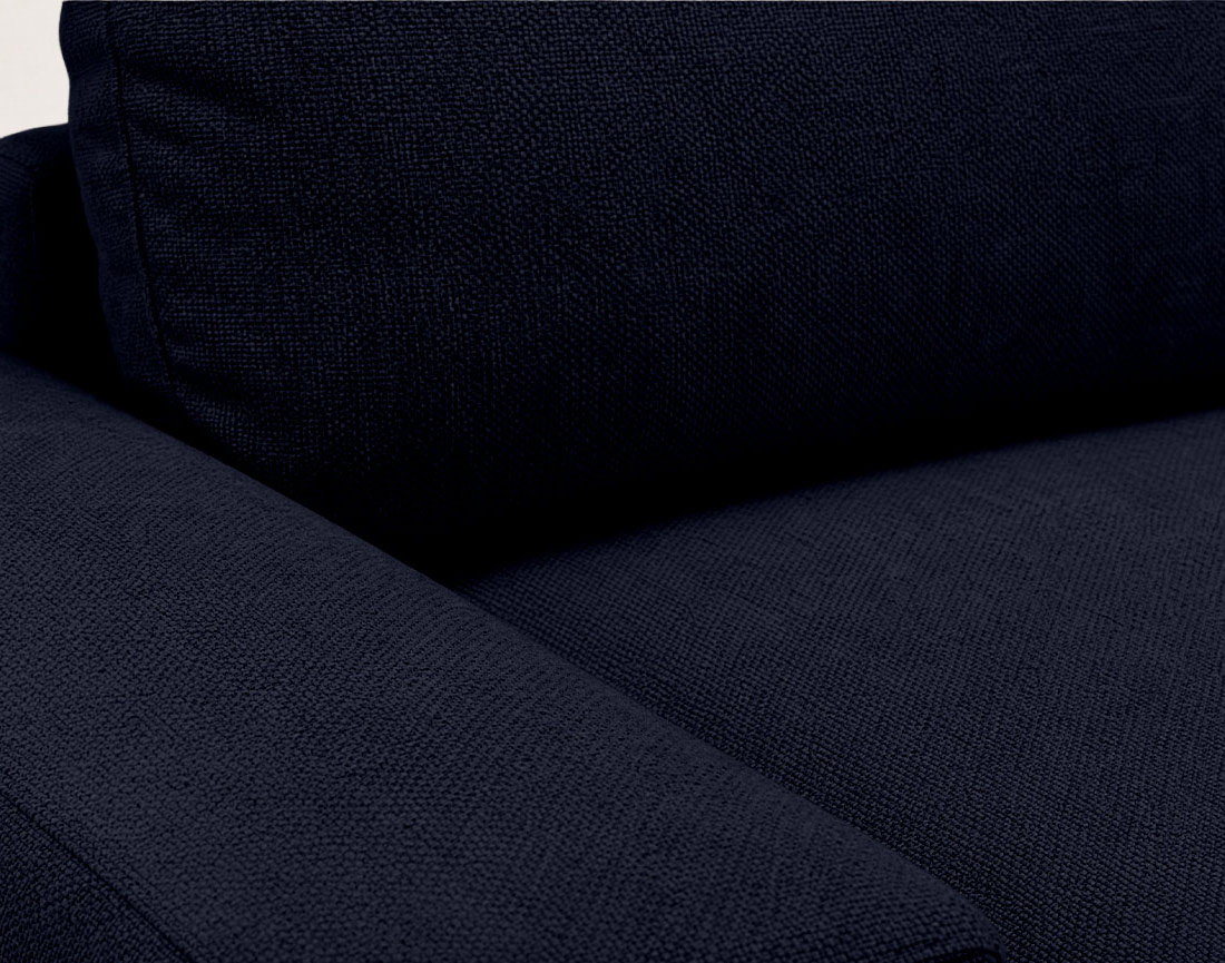 Canapé Tama d'angle gauche 4 places convertible coffre tissu | Best Mobilier