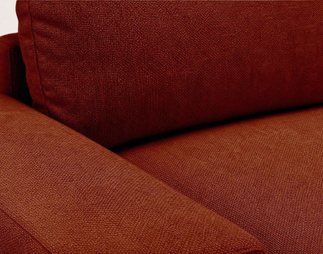 Canapé Tama d'angle gauche 4 places convertible coffre tissu | Best Mobilier