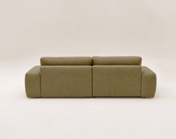 Canapé Tama d'angle gauche 4 places convertible coffre tissu | Best Mobilier