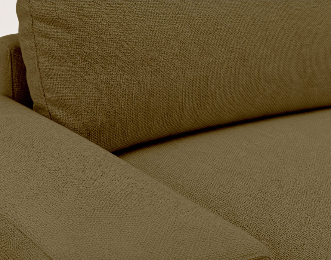 Canapé Tama d'angle gauche 4 places convertible coffre tissu | Best Mobilier