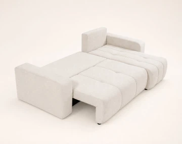 Canapé NICOLE angle réversible 4 places convertible coffre - Best Mobilier