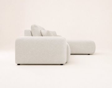 Canapé NICOLE angle réversible 4 places convertible coffre - Best Mobilier