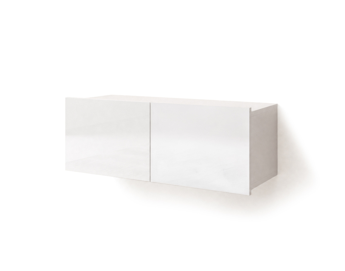 Meuble tv modulable 100 cm 2 portes Alix