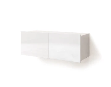 Meuble tv modulable 100 cm 2 portes Alix