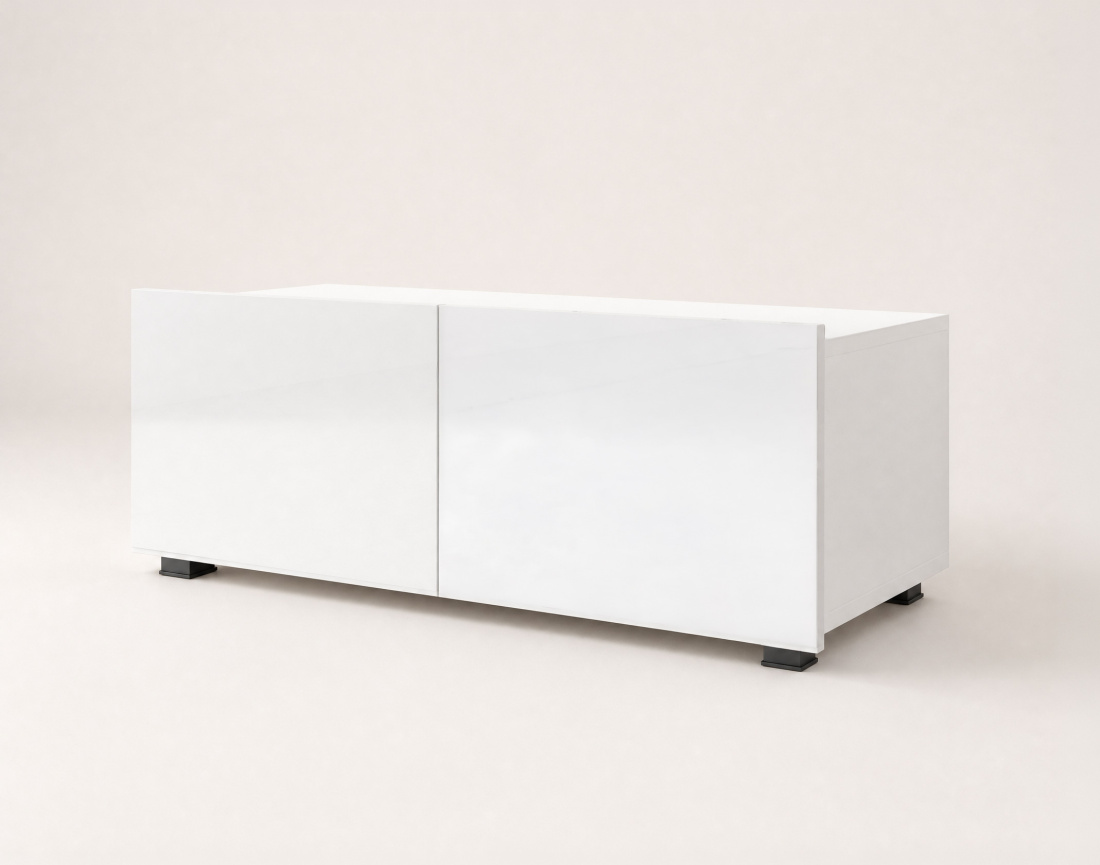 Meuble tv modulable 100 cm 2 portes Alix