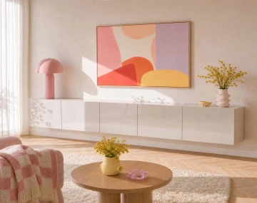 Meuble tv modulable 100 cm...