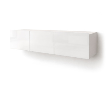 Meuble tv modulable 150 cm 3 portes Alix