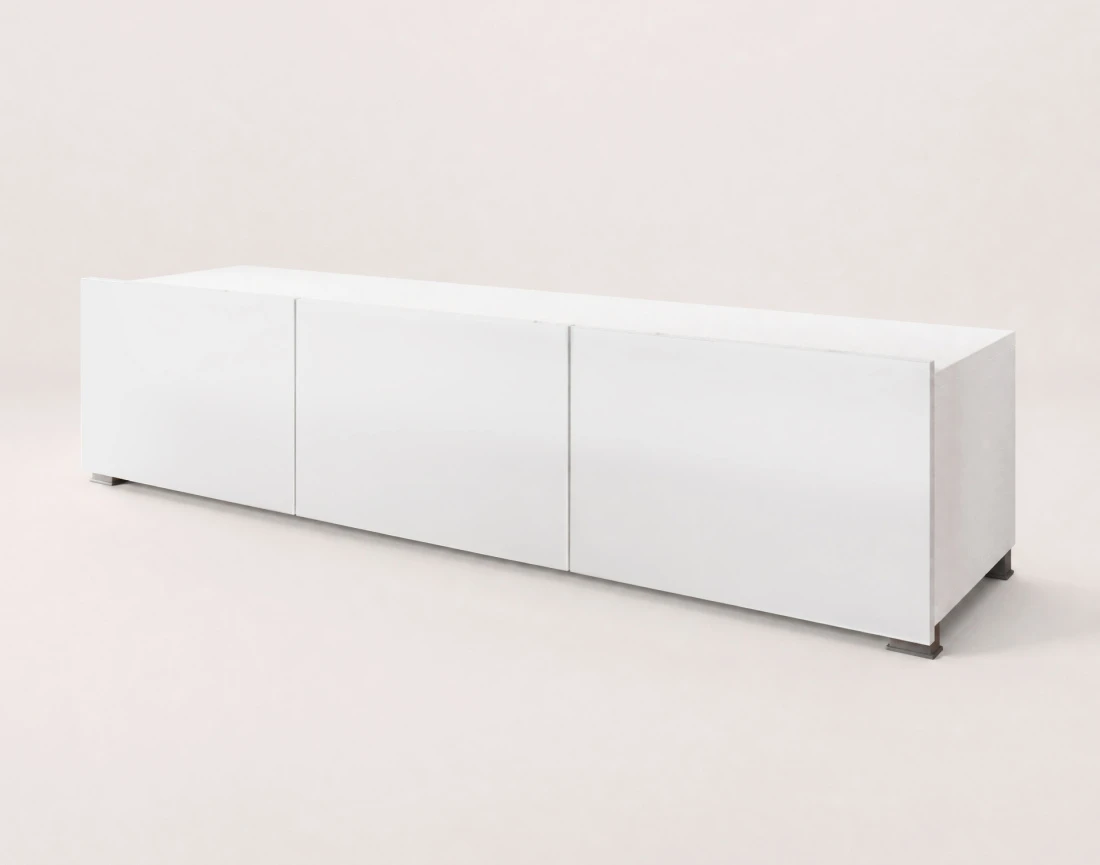 Meuble tv modulable 150 cm 3 portes Alix