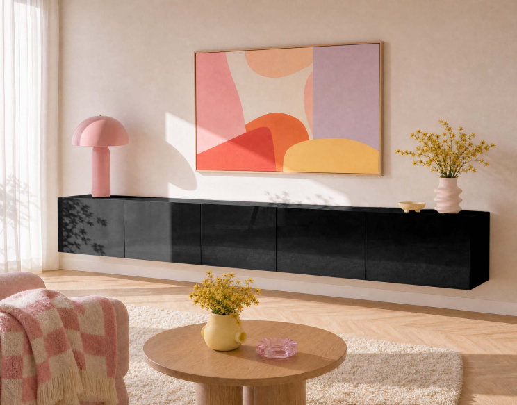 Meuble tv modulable 150 cm...