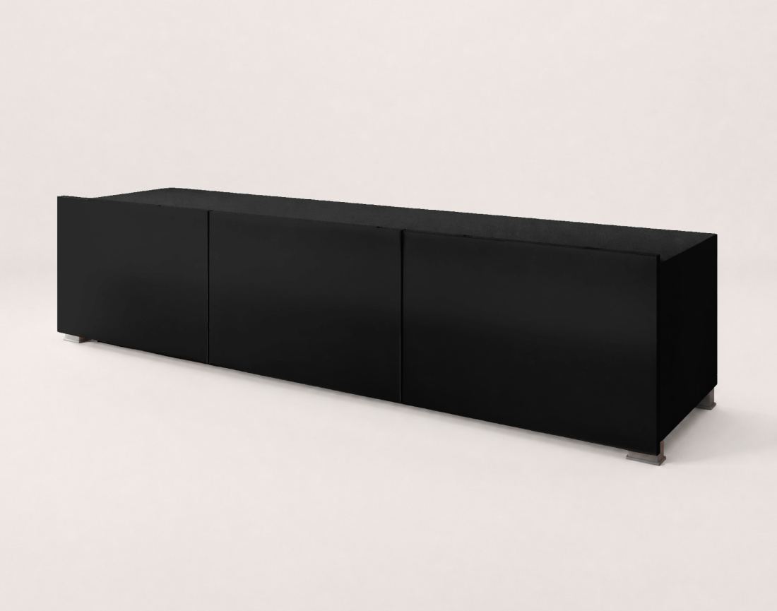 Meuble tv modulable 150 cm 3 portes Alix