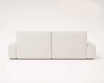 Canapé d'angle LISETTE droit 4 places convertible coffre velours | Best Mobilier