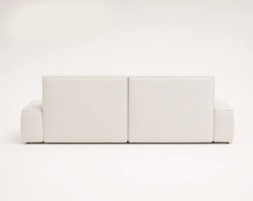 Canapé d'angle LISETTE gauche 4 places convertible coffre velours | Best Mobilier