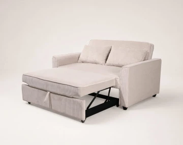 Canapé droit 2 places convertible Pet Friendly Ernest - Best Mobilier