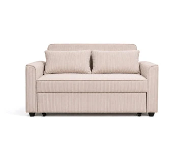 Canapé droit 2 places convertible Pet Friendly Ernest - Best Mobilier