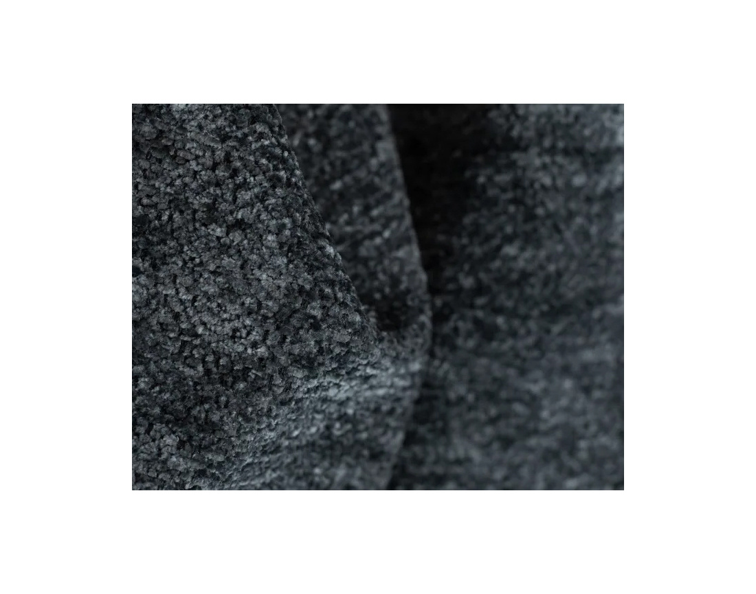 Canapé d'angle gauche 4 places en tissu texturé Mini Ray