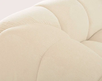 Canapé AVA d'angle droit 4 places en velours texturé | Best Mobilier