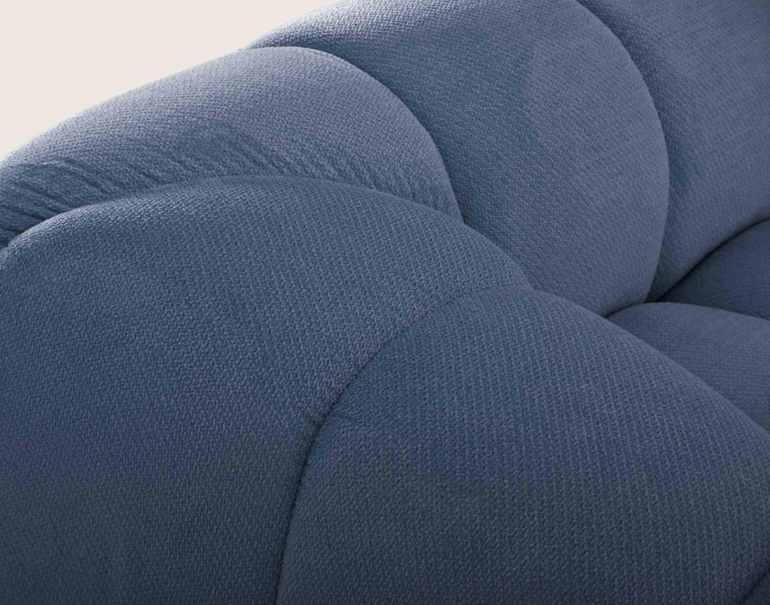 Canapé AVA d'angle droit 4 places en velours texturé | Best Mobilier