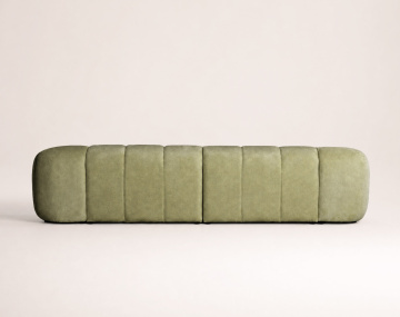 Canapé AVA d'angle réversible 4 places en velours texturé | Best Mobilier