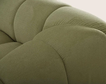 Canapé AVA d'angle réversible 4 places en velours texturé | Best Mobilier