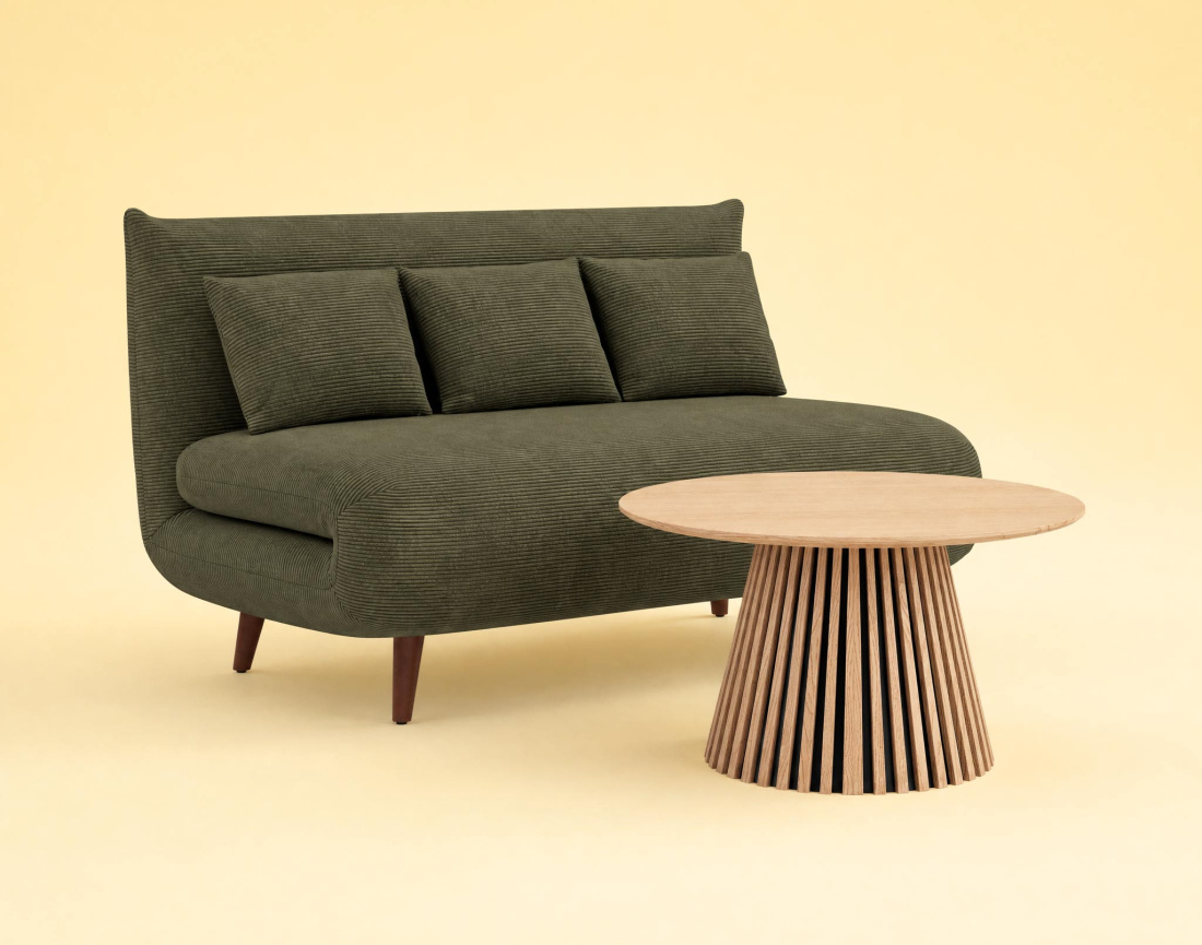 Pack Eco Studio ensemble banquette Lumi + table basse Freya | Best Mobilier