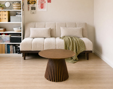 Pack Essentiel Studio ensemble clic-clac Samarra + table basse Freya + plaid Palerma | Best Mobilier