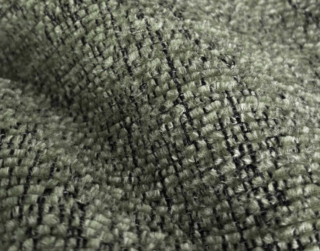 Canapé MARGAUX d'angle droit 5 places convertible avec coffre et têtières réglables en velours texturé | Best Mobilier