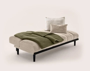 Pack Essentiel Studio ensemble clic-clac Samarra + table basse Freya + plaid Palerma | Best Mobilier