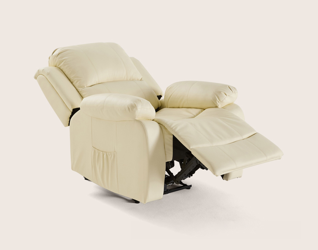 Fauteuil relax électrique en simili Armand