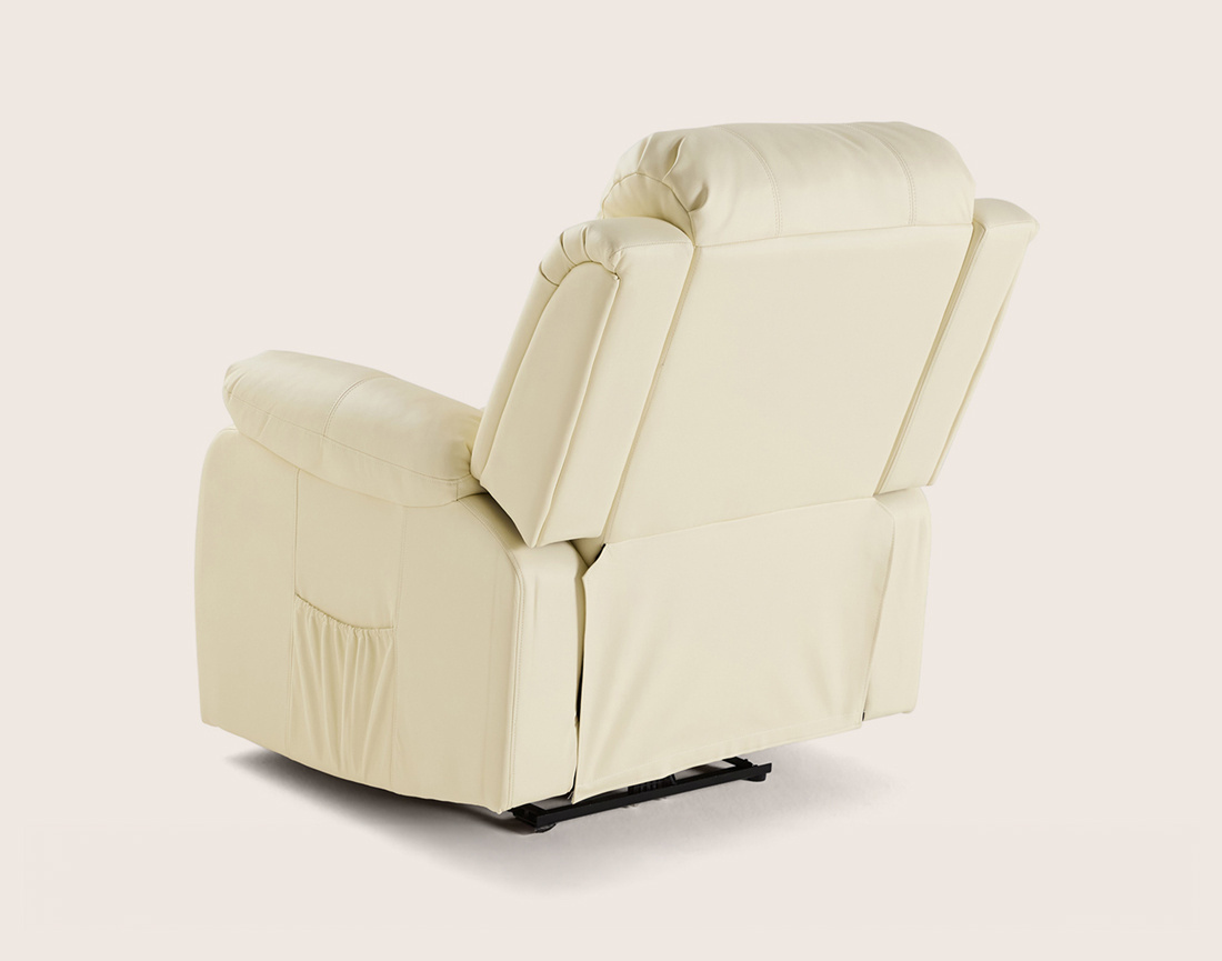 Fauteuil relax électrique en simili Armand