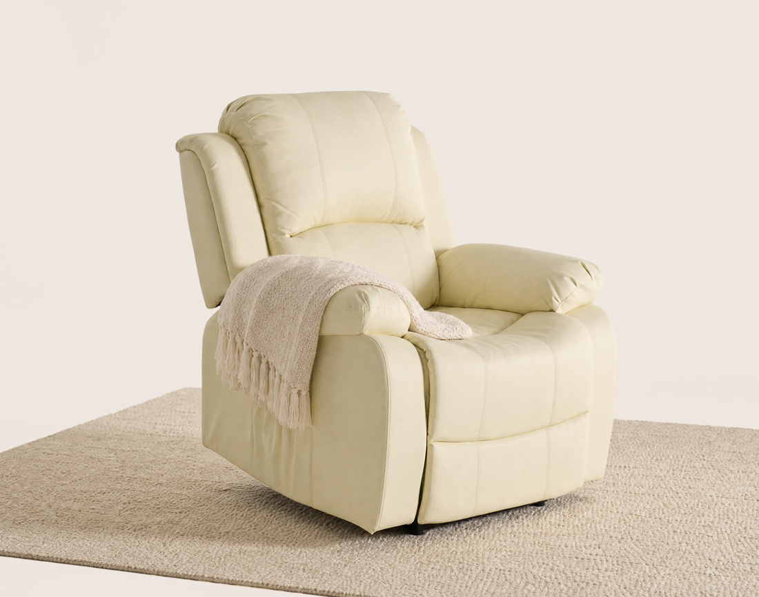 Fauteuil relax électrique en simili Armand