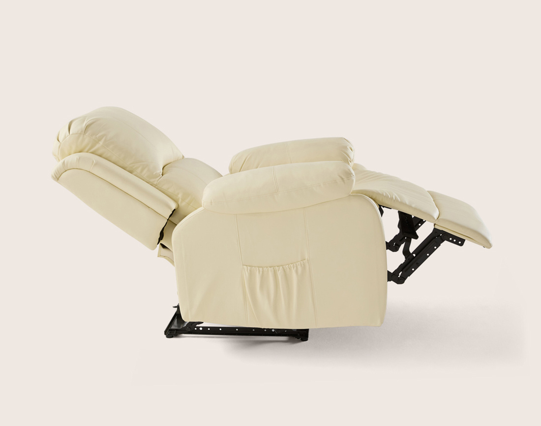 Fauteuil relax électrique en simili Armand