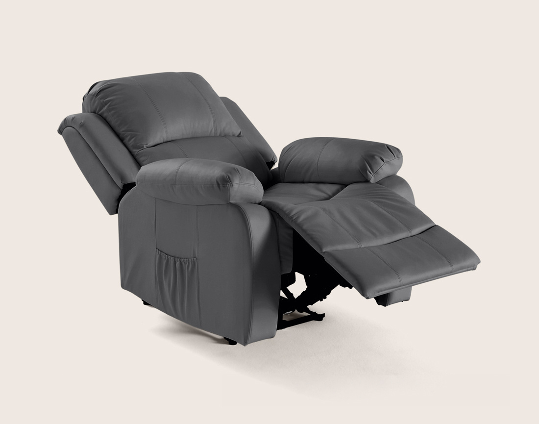 Fauteuil relax électrique en simili Armand