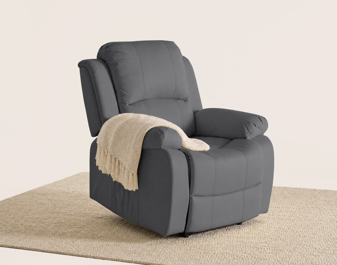 Fauteuil relax électrique en simili Armand