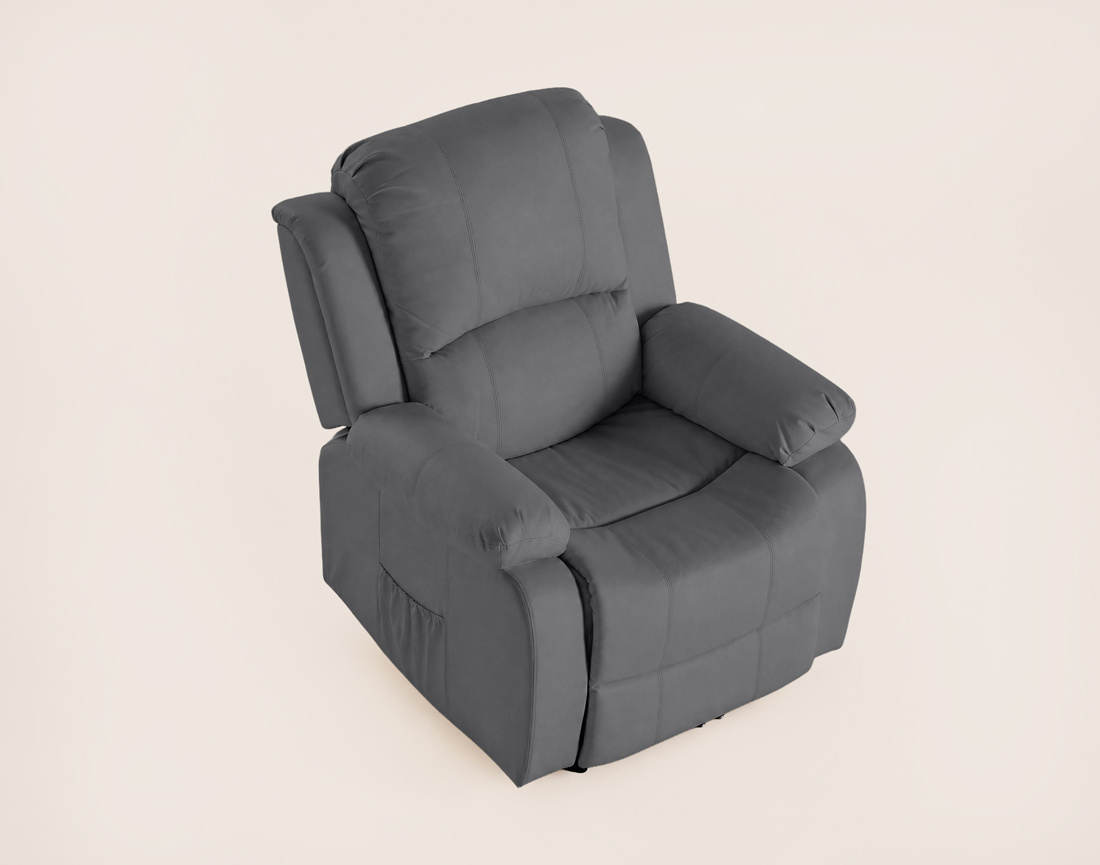 Fauteuil relax électrique en simili Armand