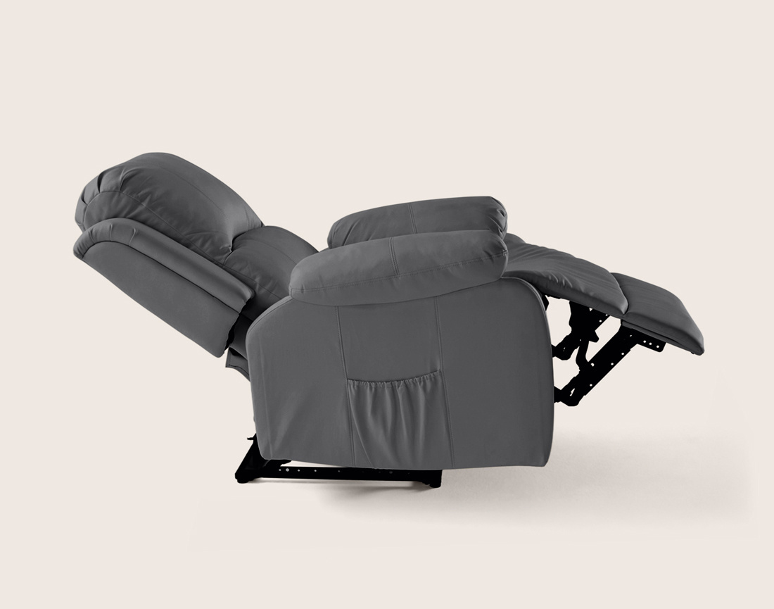Fauteuil relax électrique en simili Armand