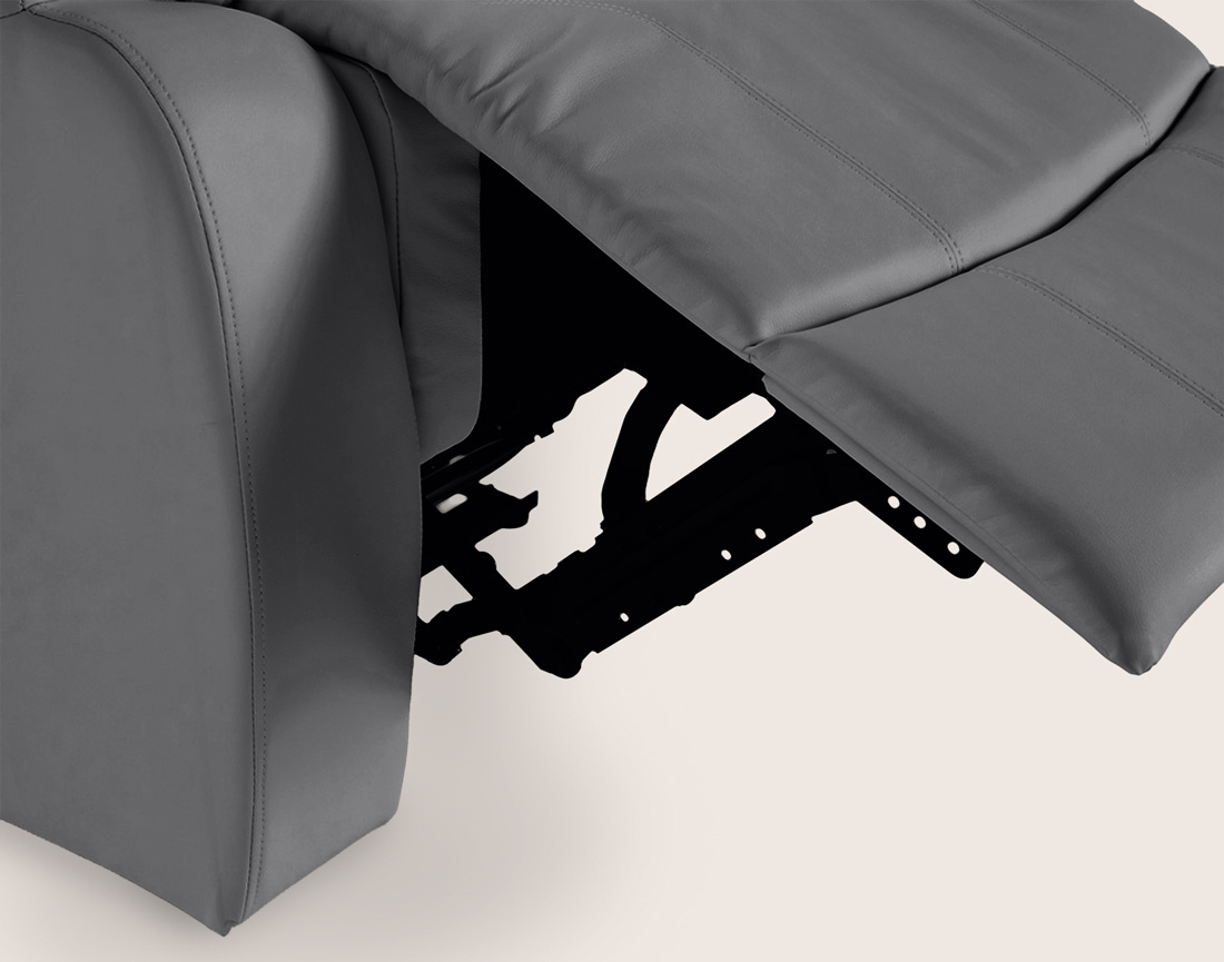 Fauteuil relax électrique en simili Armand