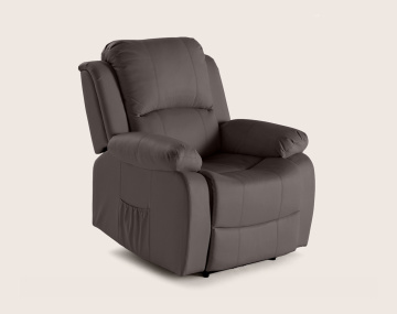 Fauteuil relax électrique en simili Armand