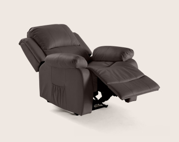 Fauteuil relax électrique en simili Armand