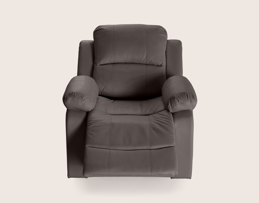 Fauteuil relax électrique en simili Armand