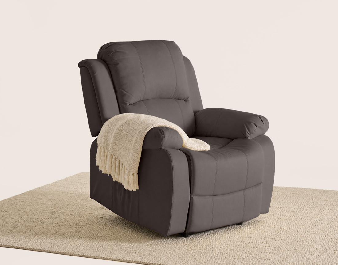 Fauteuil relax électrique en simili Armand