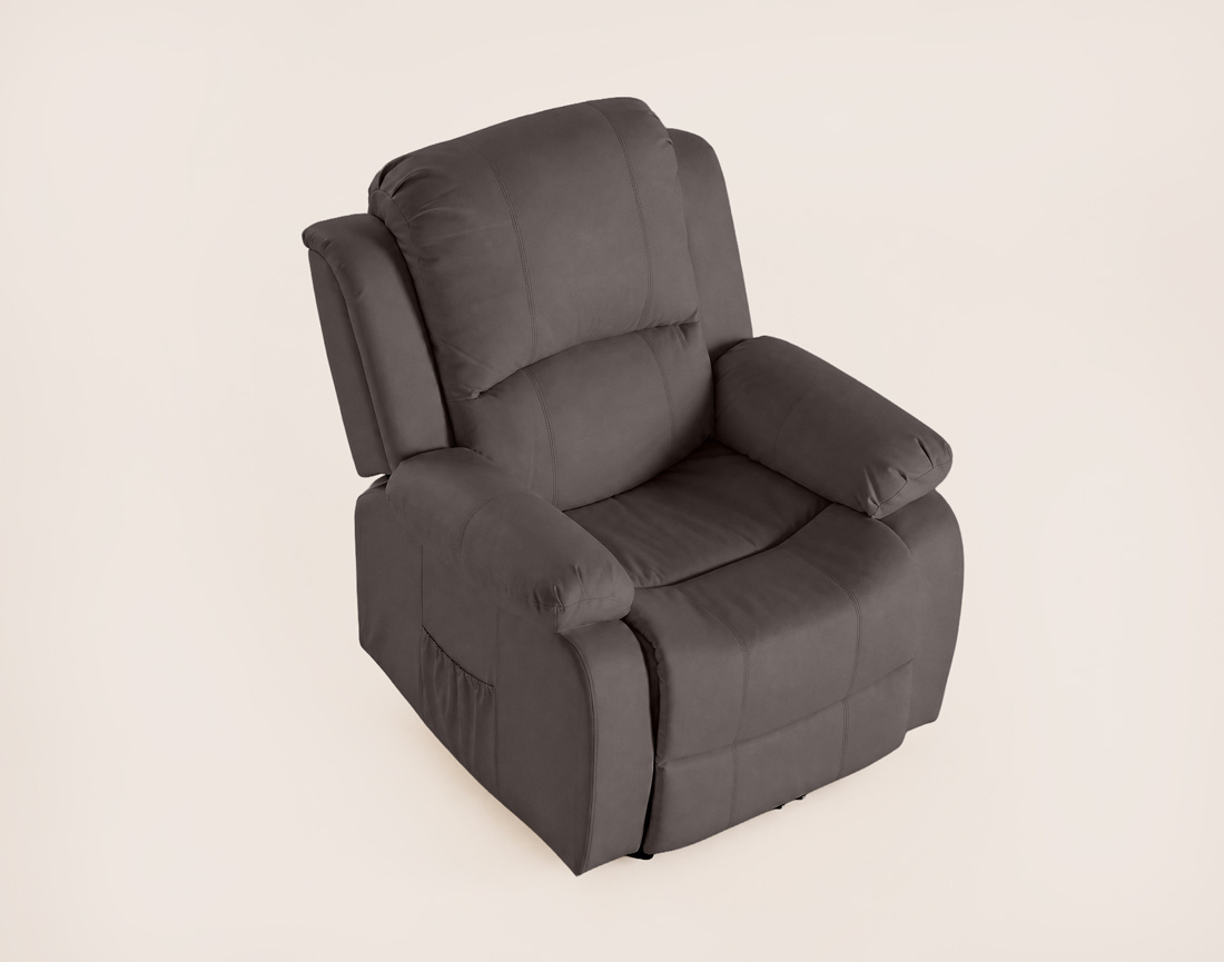 Fauteuil relax électrique en simili Armand